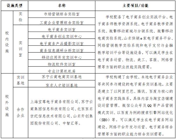 山东电子商务春考本科学校