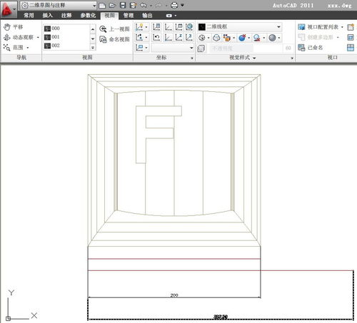 cad家具尺寸图平面图