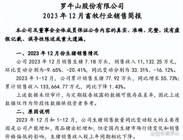 金新农月生猪销售收入破亿农业现代化的成功典范